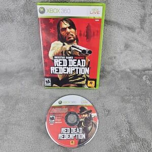 Red Dead Redemption Microsoft Xbox 360, 2010 CIB w/ Manual & Map